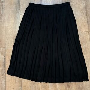 J Crew Pleated Chiffon flowy midi skirt Size 12